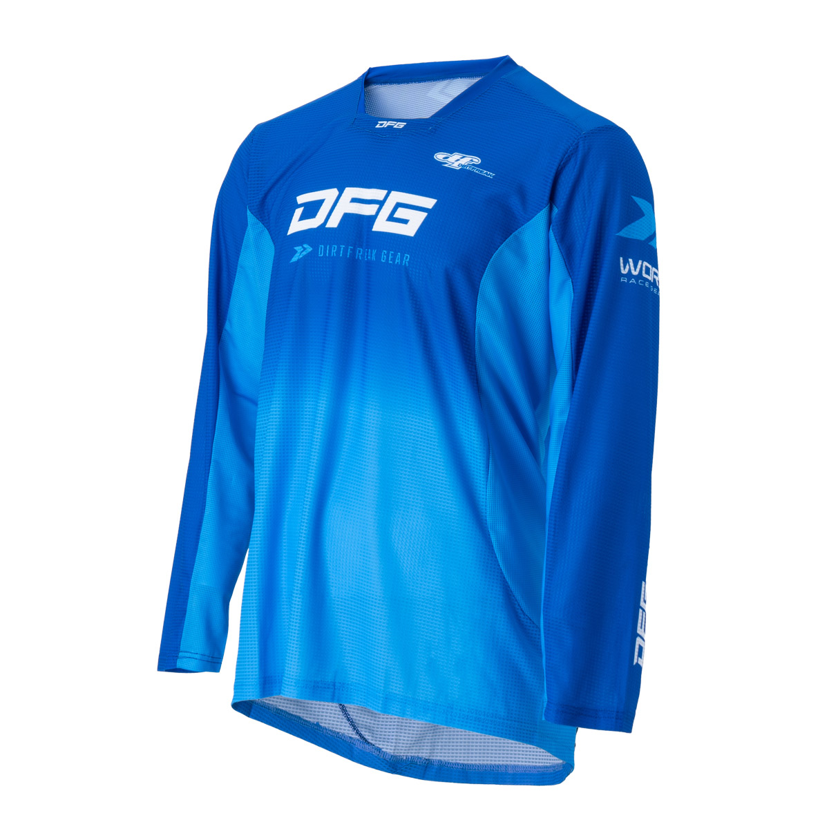 ワークスジャージ ブルー/ネイビー | DFG