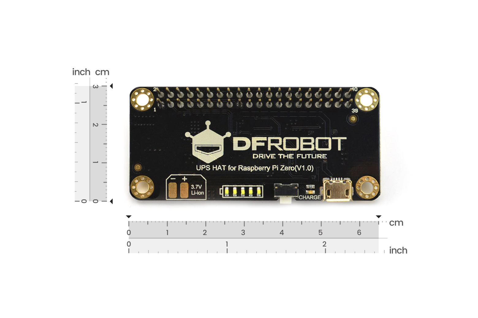 UPS HAT for Raspberry Pi Zero - DFRobot