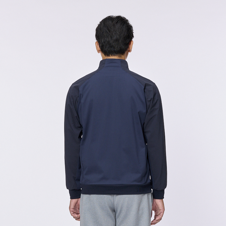 スリクソン カラーブロックハーフジップジャケット SMM5354M【M