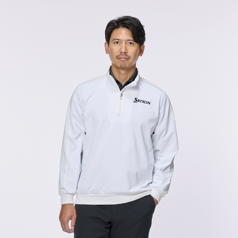 スリクソン スリーブラインハーフジップスウエット SMM5355M【M