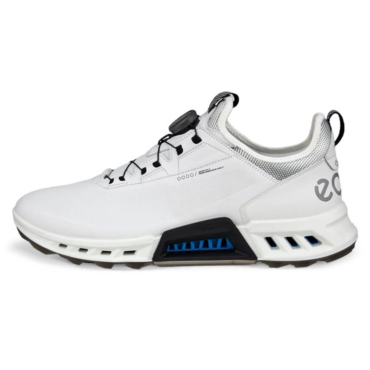 Ecco Mens M Biom C4 Boa Fastening Waterproof Leather Spikeless