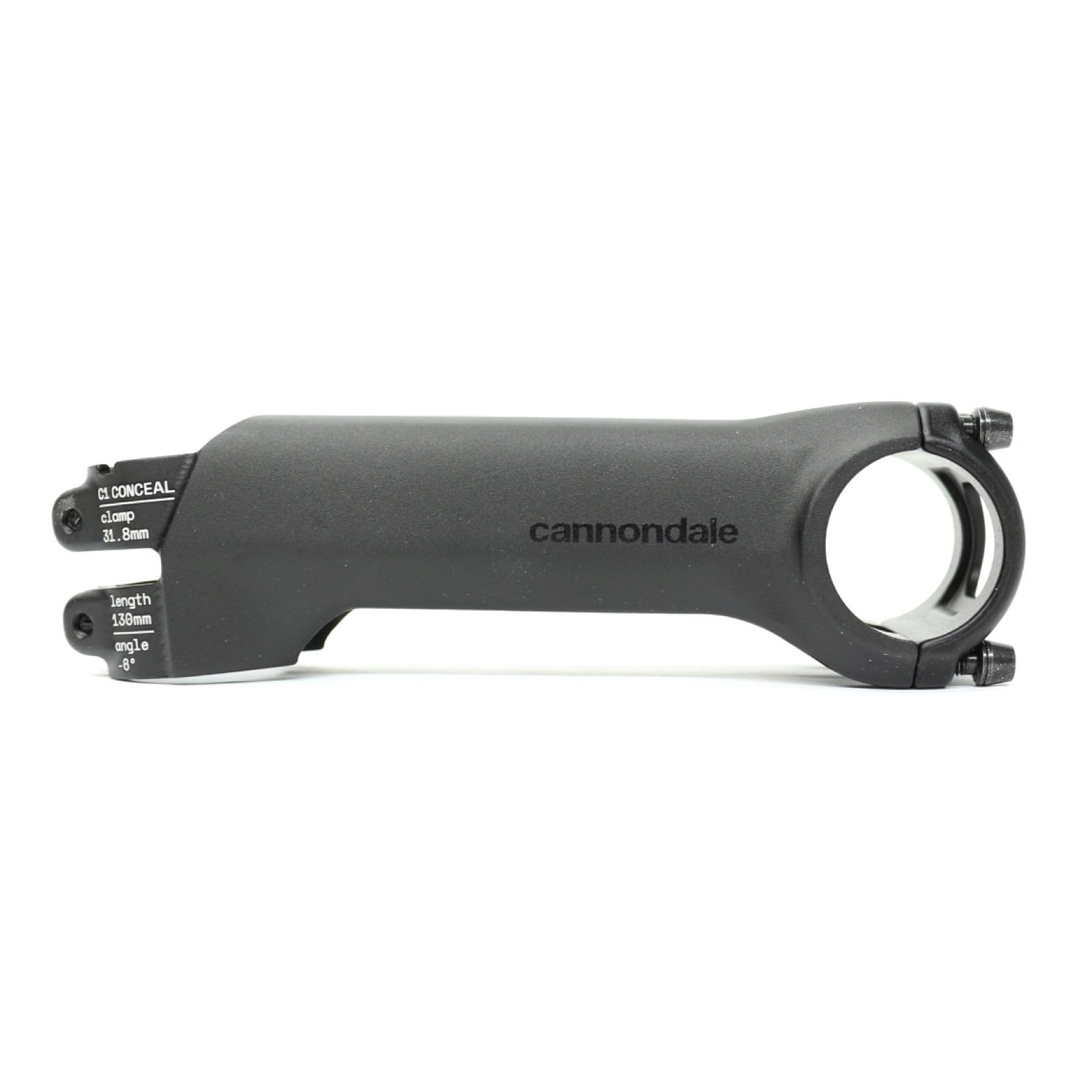 Cannondale C1 Conceal Stem 130mm x -6 Degree Stem Black