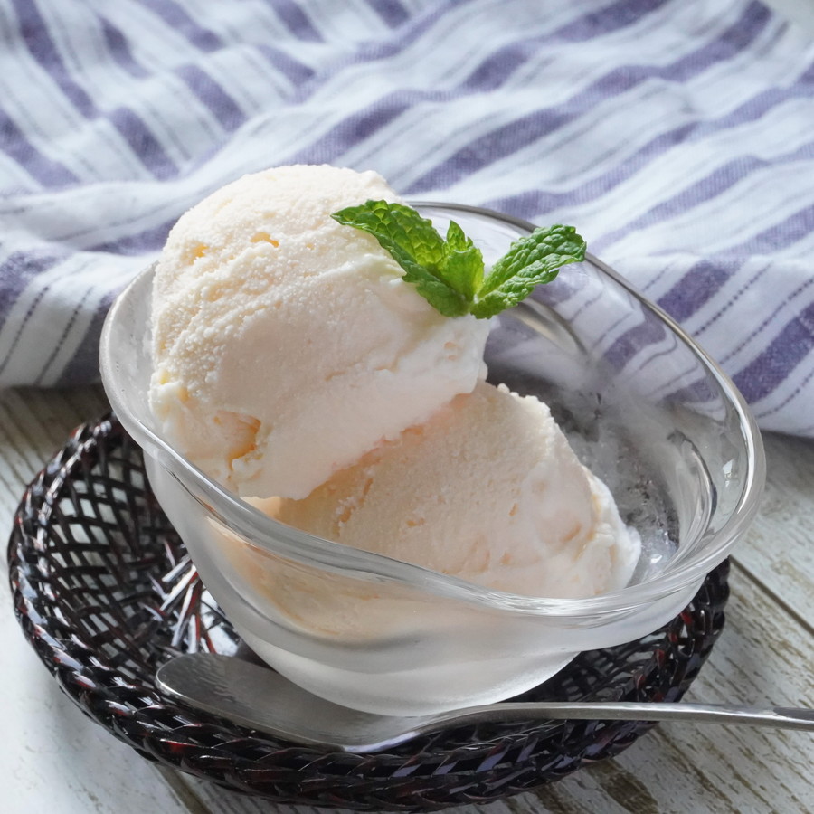 軽やかリッチな 手作りバニラアイスクリーム | レシピ | 富澤商店