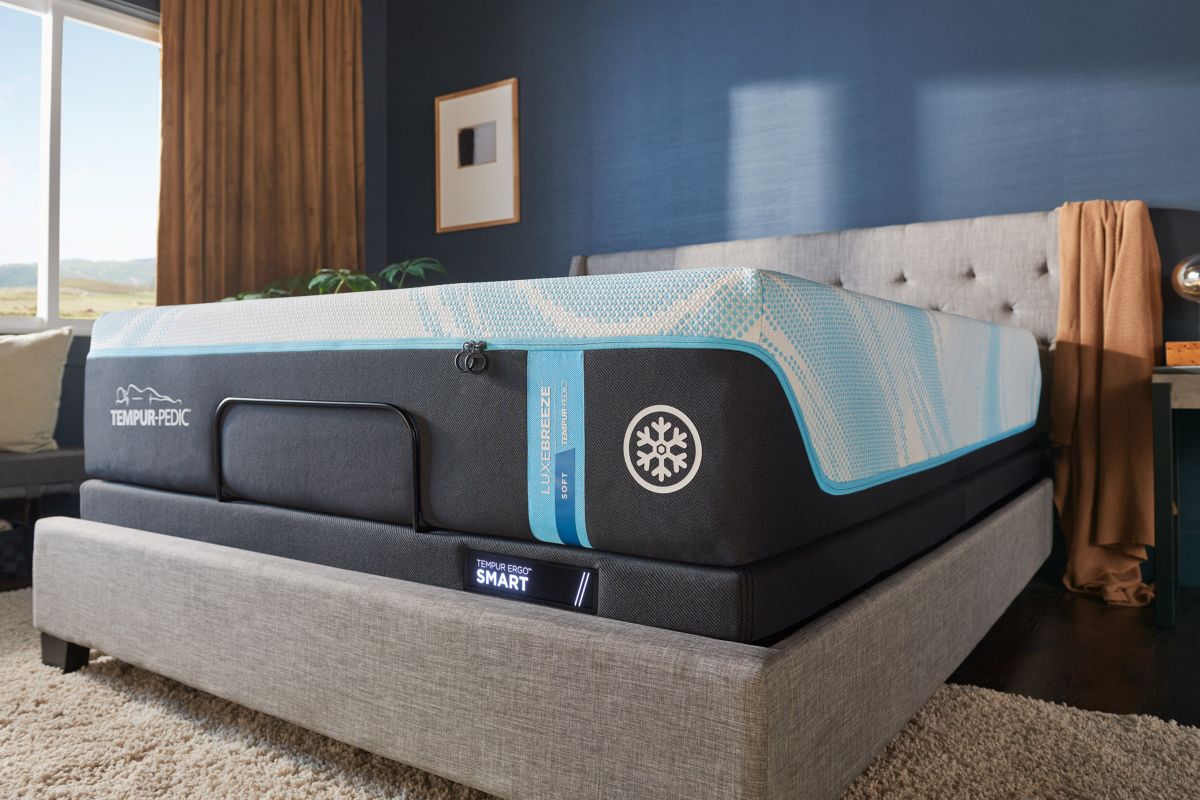 TEMPUR-ERGO® Smart Queen Adjustable Base at Gardner White