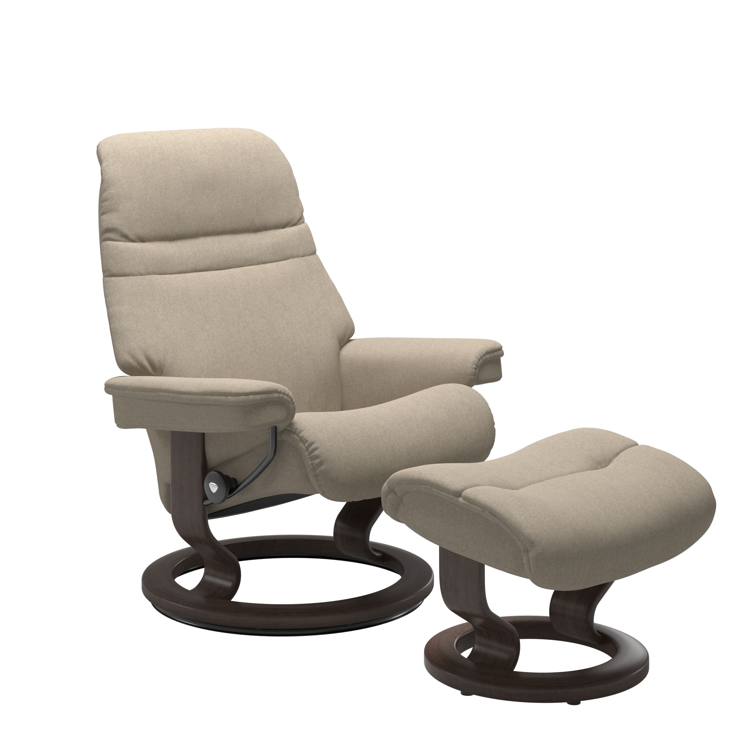 Stressless® Sunrise (S) クラシック オットマン付 | Recliners
