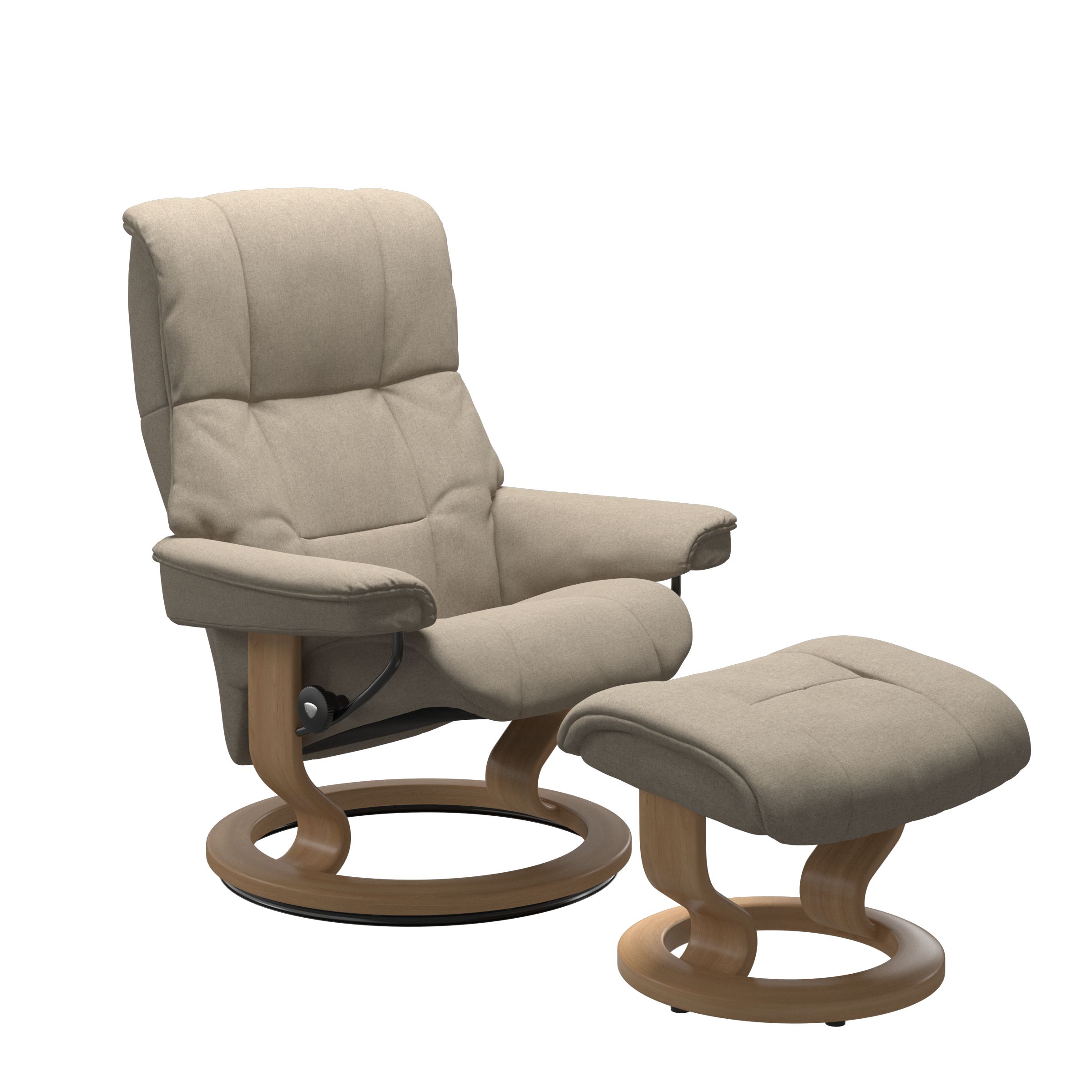 Stressless® Mayfair (M) クラシック オットマン付 | Recliners