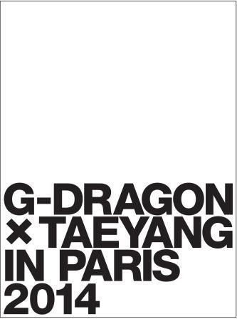 YESASIA: G-DRAGON × TAEYANG IN PARIS 2014 (DVD + Photo Book)(First
