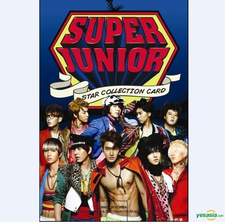 YESASIA: Super Junior - Star Collection Card Set (10-Pack