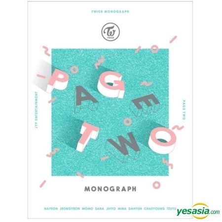 YESASIA: Twice - Page Two Monograph (Photobook + DVD + Postcard