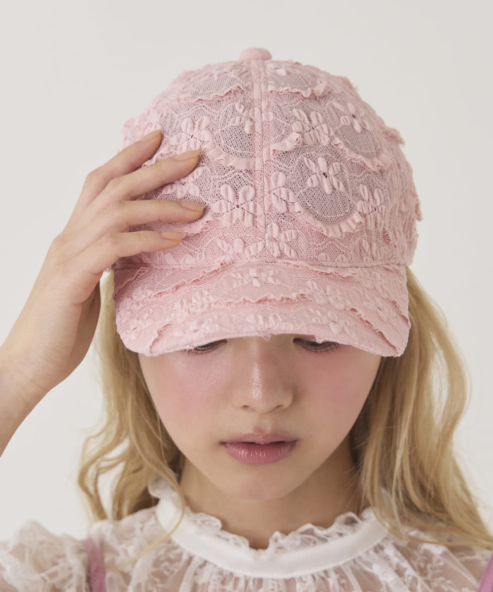 予約】kaorinomori フィオキャップ | 56cm～58cm(97) BLACK (01