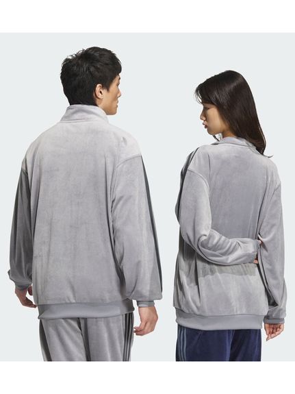 adidas Originals】BECKENBAUER VELOUR TRACKTOP(ブルゾン)｜アウター