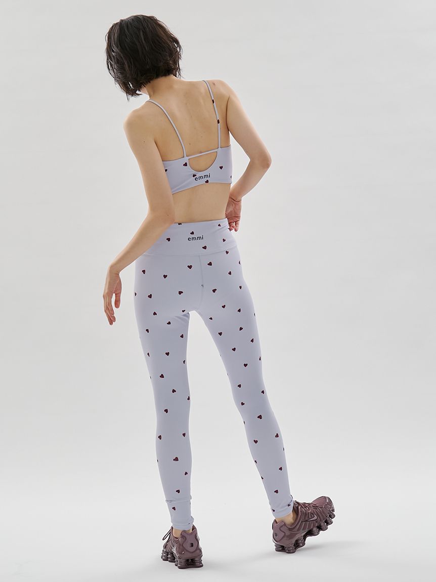 ハートパターンブラトップ/UVカット/接触冷感(スポーツブラ)｜セレクト