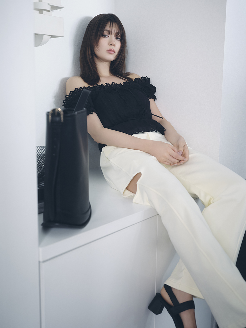 カットアウトスウェットパンツ(ロングパンツ)｜パンツ｜FRAY I.D