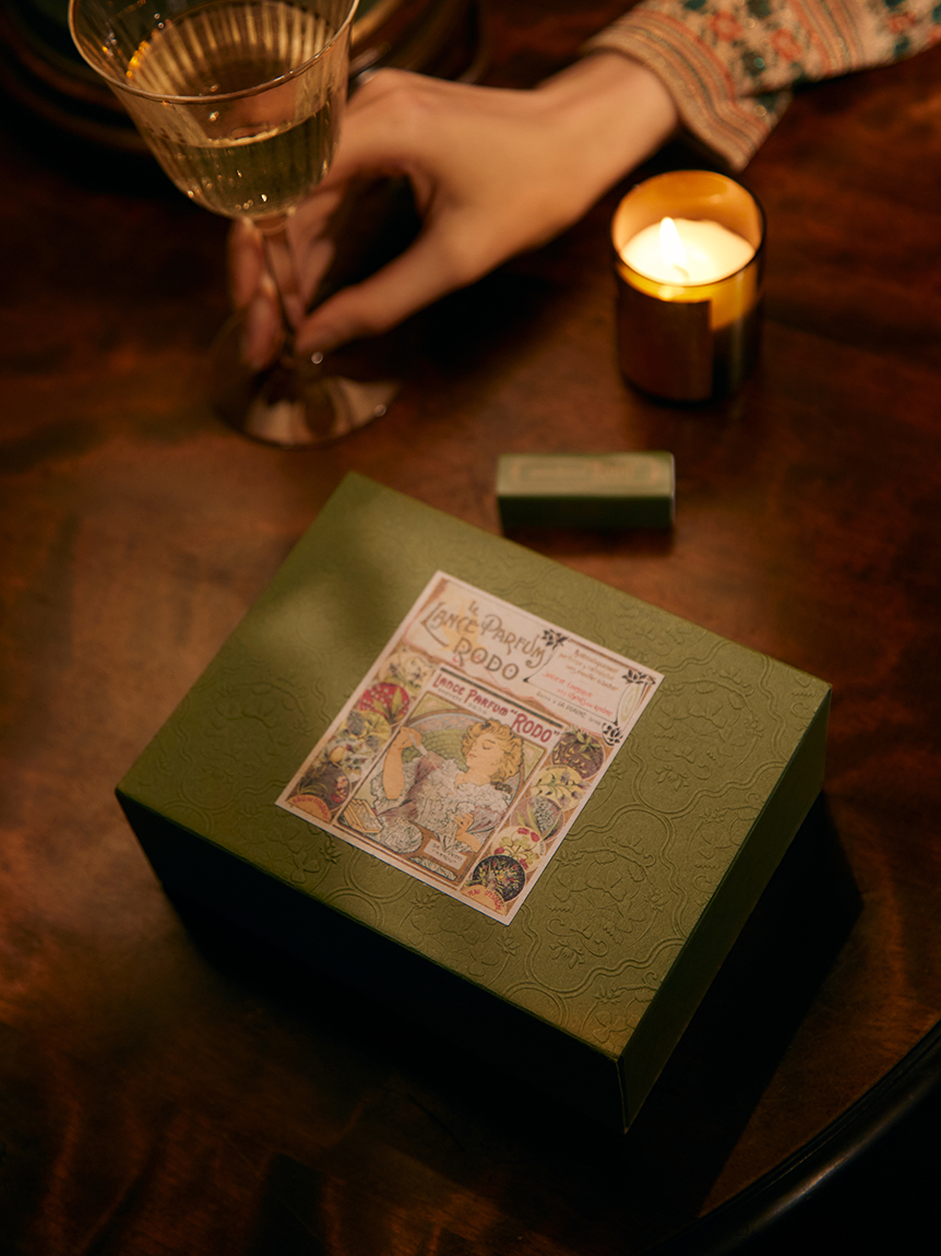 ミニキャンドル マッチ ギフトボックス ロド(オードトワレ