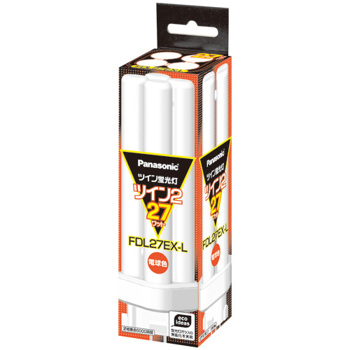 ツイン蛍光灯 FDL 27W FDL27EXL 電球色 | 電池・管電球 | 介護用品