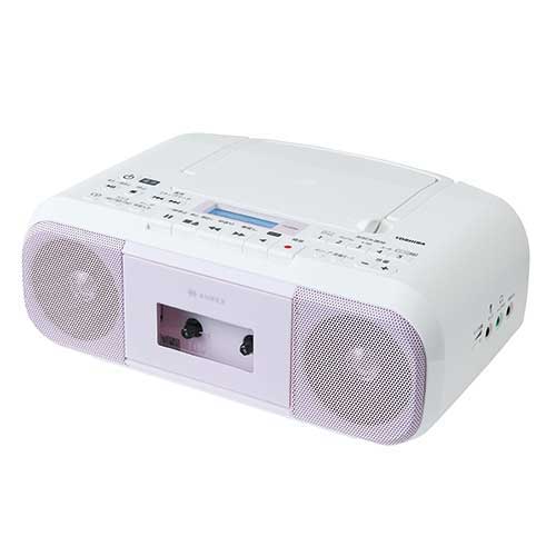 スマートスクール / 東芝 CDラジカセ ピンク TY-CDS9(P)