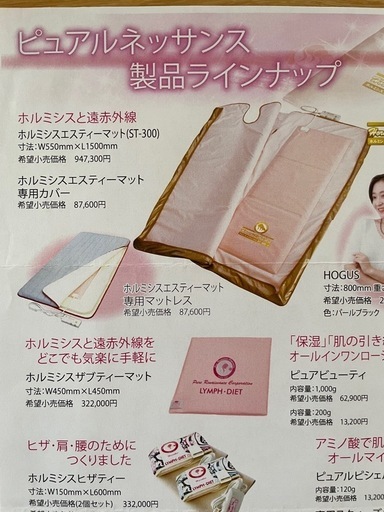☆ホルミシスエスティーマットST-300 ホルミシスST-300 マットのみ