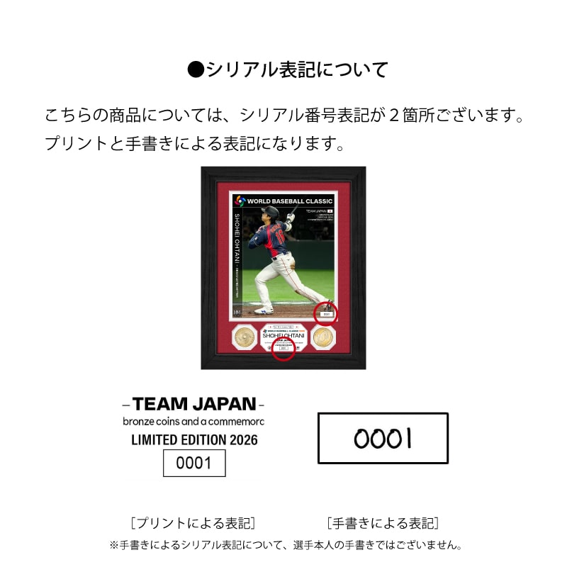 2026 World Baseball Classic 大谷翔平ダブルコインフォトミント｜郵便