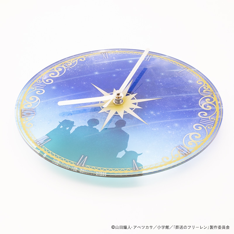 葬送のフリーレン アクリル壁掛け時計・時を刻み示す魔法・エーラ流星