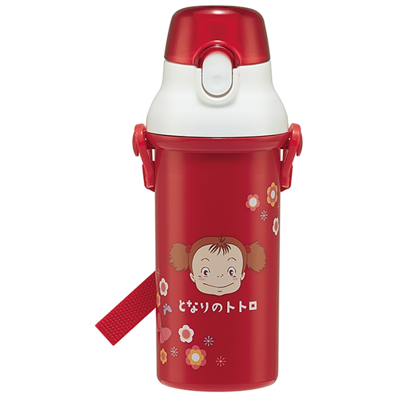 抗菌食洗機対応直飲プラワンタッチボトル となりのトトロ メイ