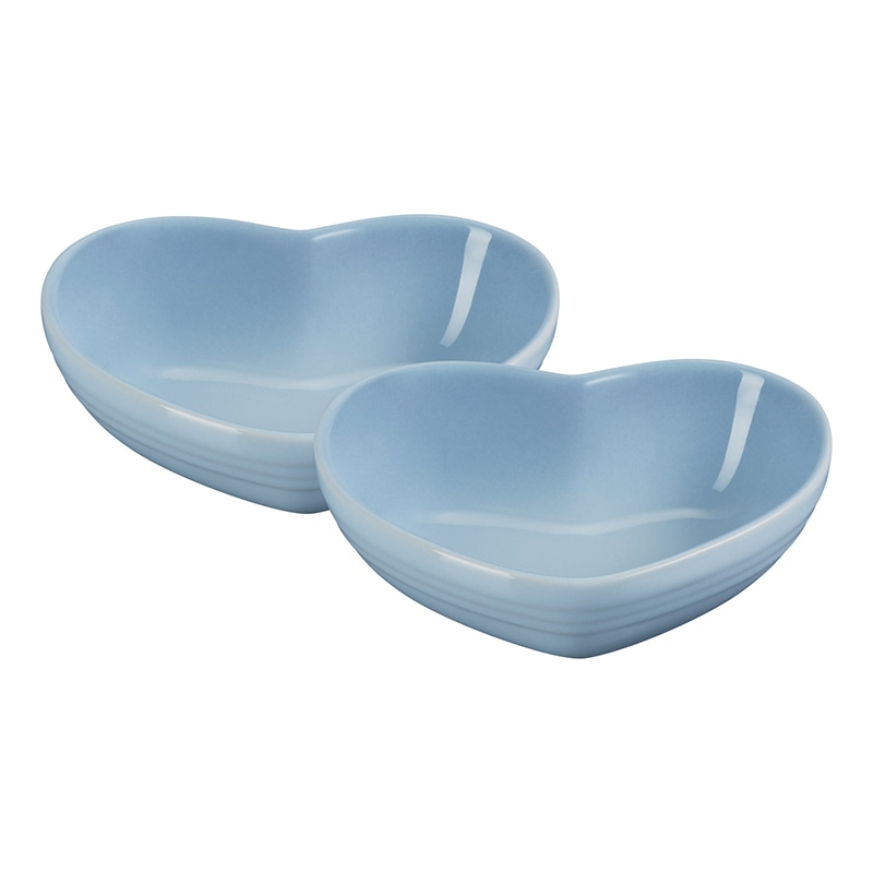 ル・クルーゼ ハート・ディッシュS2個入 コースタルブルー｜郵便局の