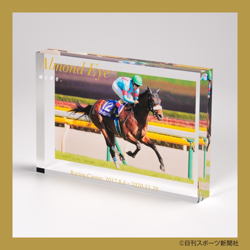 名馬コレクション 特製アクリルオブジェ（8）（アーモンドアイ