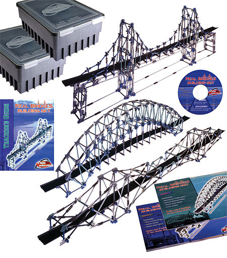 K'NEX Education - Real Bridge Building - - Fat Brain Toys