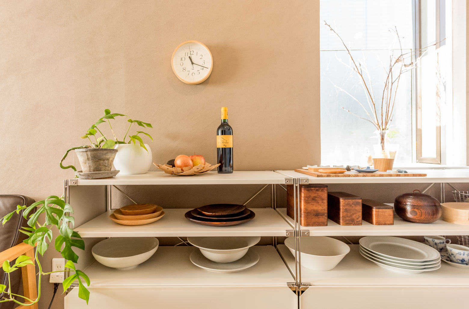 キッチンやバスルームで。無印良品「ステンレスワイヤーバスケット」の