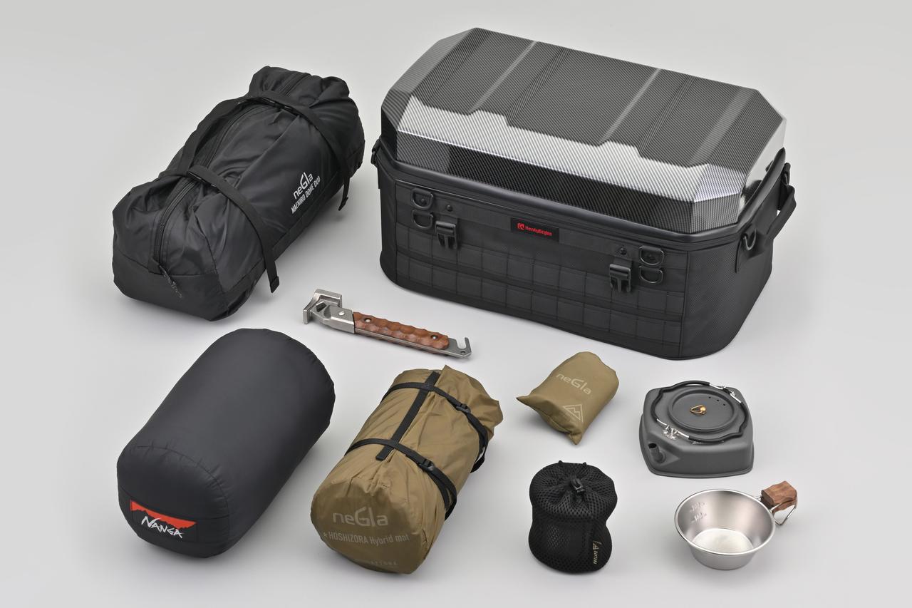 パニアケースみたい？ ヘンリービギンズの新製品「シェルシートバッグ