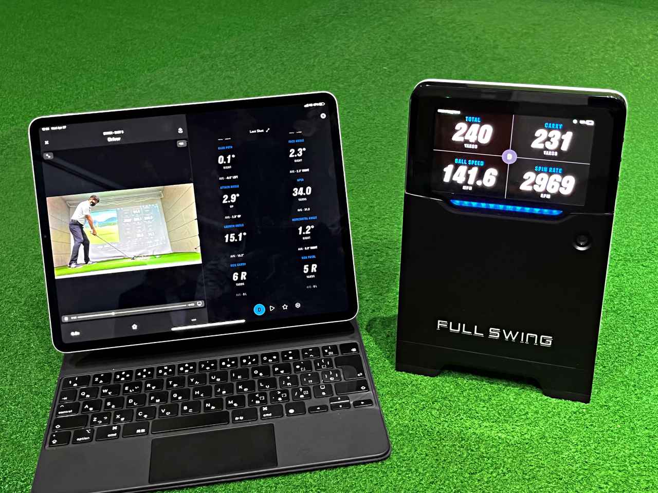 ほかの機種との違いは何!? タイガーが開発に携わった弾道計測器をプロ