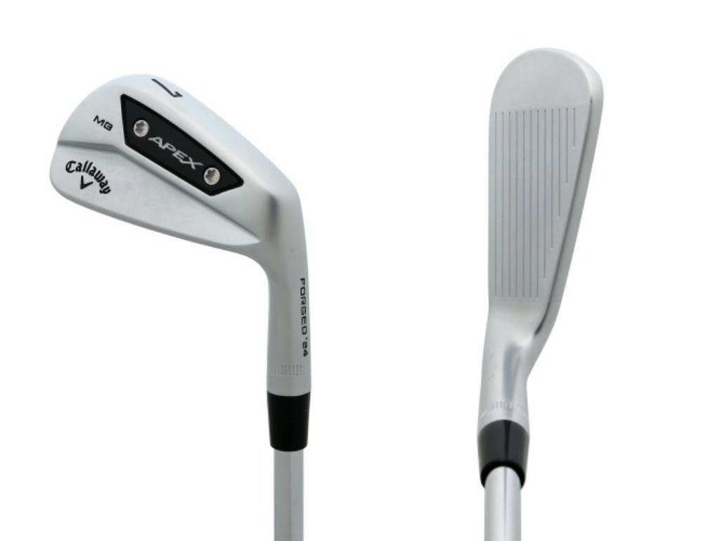 キャロウェイ「APEX MB」アイアン。シャープはヘッドで高い操作性と