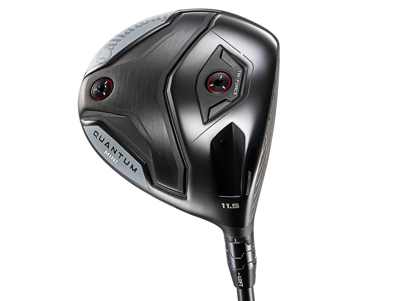 直ドラもいける!? キャロウェイ新作「クアンタム ミニ」ドライバー登場