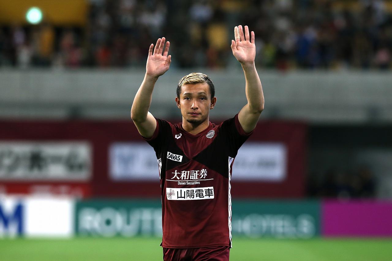 ヴィッセル神戸時代の増山朝陽（写真◎Getty Images） - サッカー