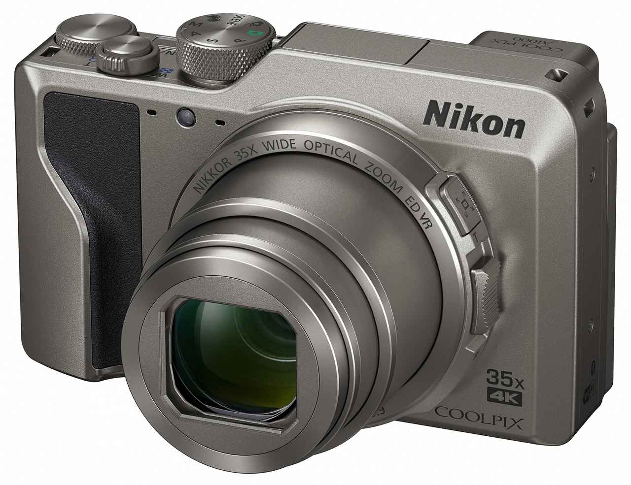 EVF搭載の光学35倍ズーム機「ニコンCOOLPIX A1000」と 光学60倍ズーム