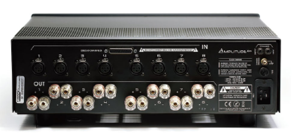 あのトリノフに、マルチチャンネルパワーアンプ「Amplitude 8M」が登場