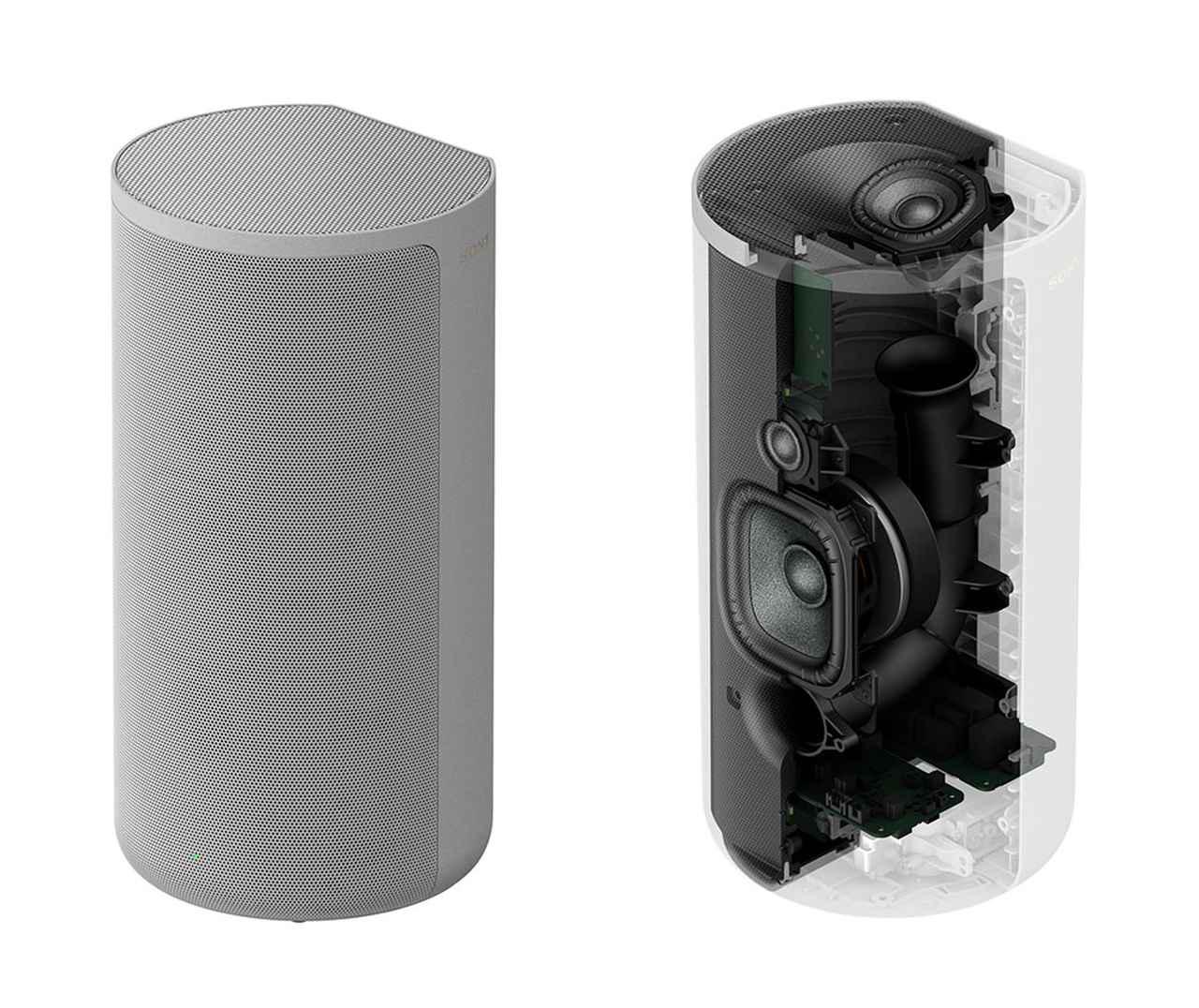 4本のスピーカーで、最大12個のファントムスピーカーを創出！ ソニーの