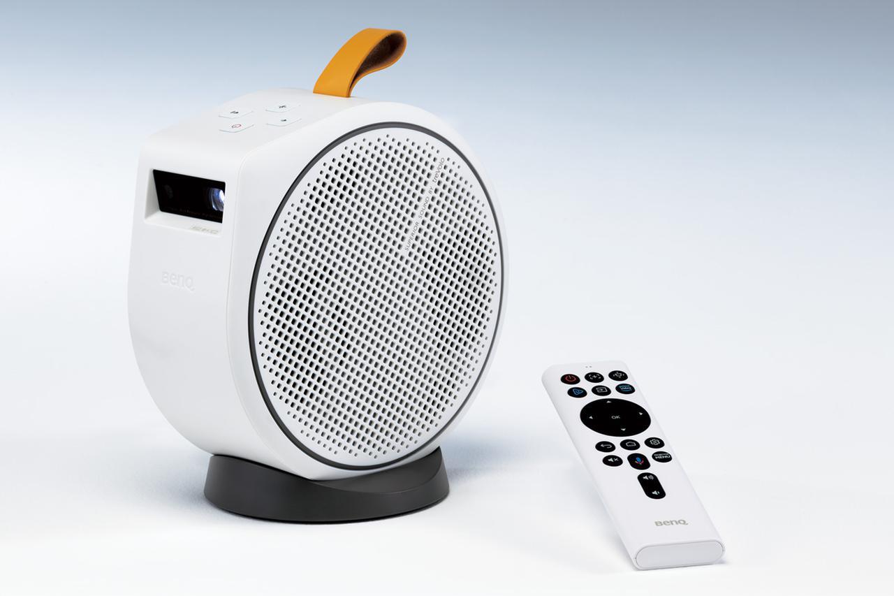 画質・音質ともに満足できるポータブルプロジェクター！BenQ『GV30