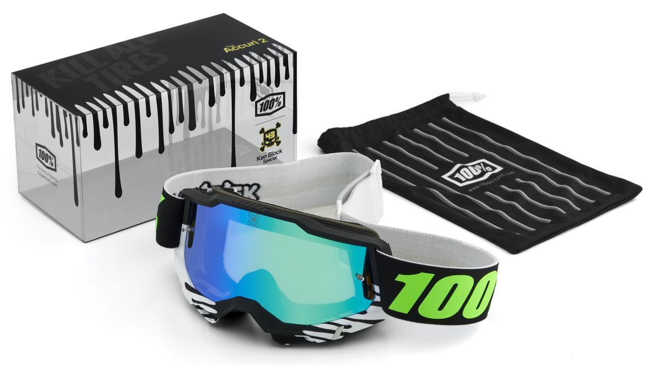 ケン・ブロックと100%ACCURI2ゴーグルのコラボモデルが登場 - Off1.jp