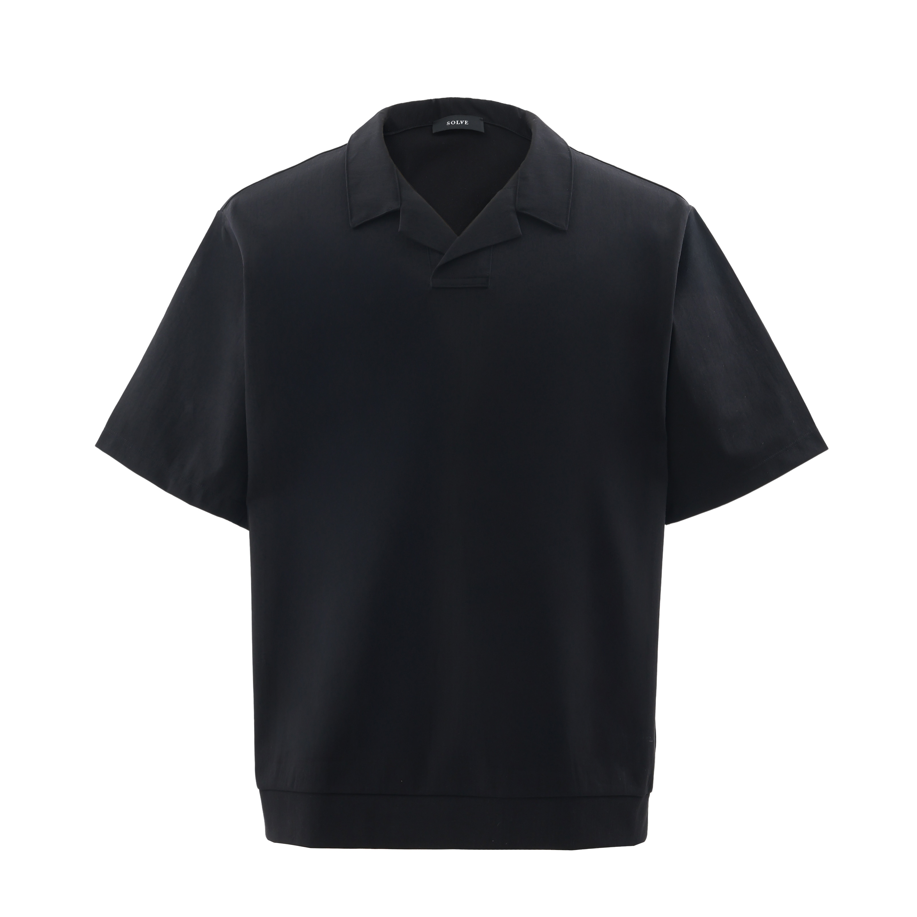 Surf T-シャツ 変形モックネック ドライタッチトリコット コットン