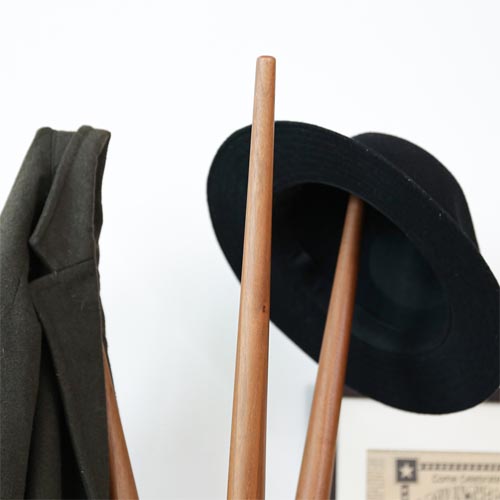 飛騨家具 nissin 日進木工 Accent アクセント ハンガー 国産家具 無垢