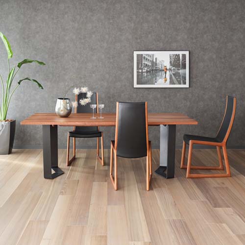 飛騨家具 nissin 日進木工 Grand グランドテーブル スチール脚 国産