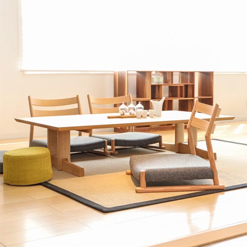 座椅子/木製/4脚セット/HIDA（2脚セットでの購入も可） ダイニング