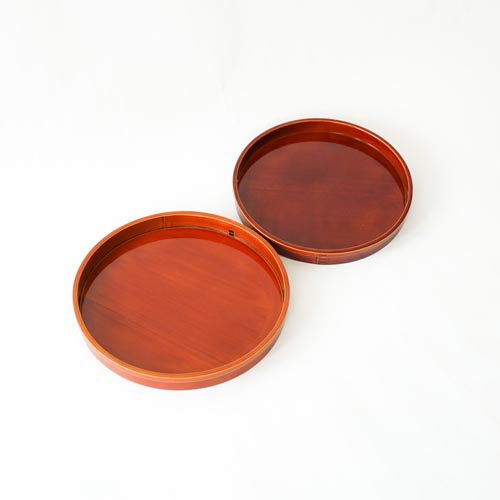 飛騨春慶 福壽漆器店 宗寛盆 伝統工芸品 木製 トレー | MUKU工房