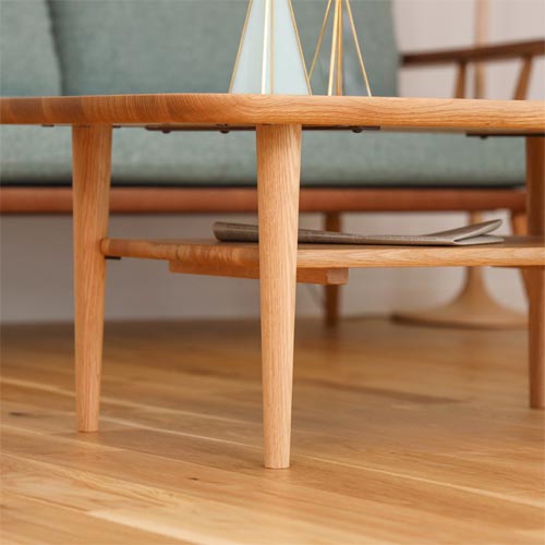 飛騨家具 HIDA 飛騨産業 Jin Living 侭 リビング トノー型天板 国産