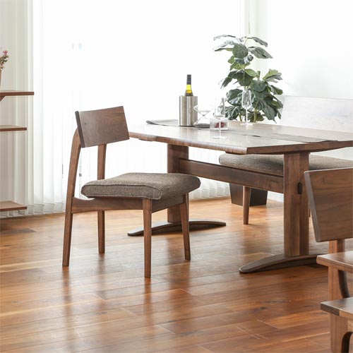 飛騨家具 HIDA 飛騨産業 Morinokotoba 森のことば ワイドチェア 国産