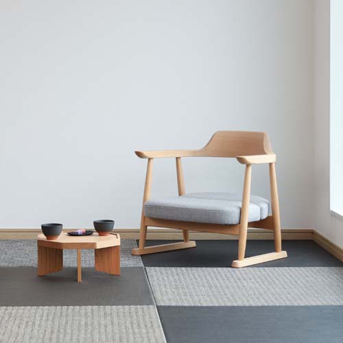 飛騨家具 HIDA 飛騨産業 低座 座椅子 国産家具 無垢 ダイニングチェア