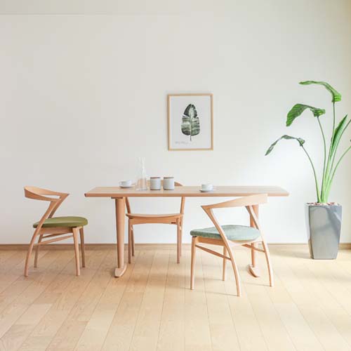 飛騨家具 shirakawa シラカワ aito 彩翔 アームチェア 張座 国産家具