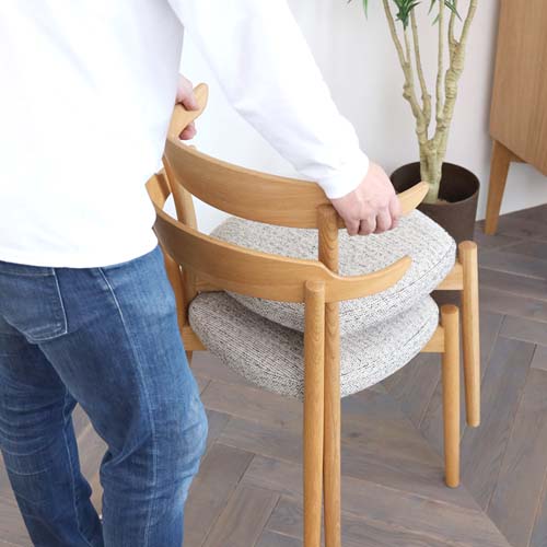 ナチュラルウッド ダイニングチェア 訳あり品 写真をご確認 SF16-01