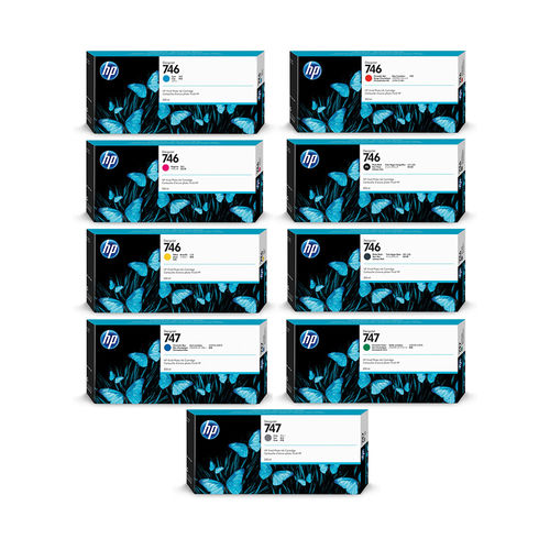 HP DesignJet 746 インクカートリッジ5個セット HP DesignJet 746