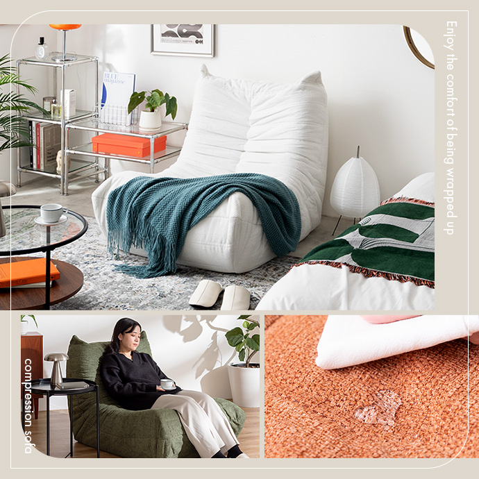 g146028]【幅79cm】1人掛け圧縮ソファ 1人掛けソファー | 家具